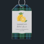 Rustic Pset Citrus Vrijgezellenfeest Hartelijk dan Cadeaulabel<br><div class="desc">De moderne de partijlevering van het citrusmanuscript vrijgezellenfeest u kunt gemakkelijk aanpassen met uw details door de "Personalize"knoop te klikken. Met handgeschreven moderne typografie en schattige citrusvruchten waar de bruid van zou houden</div>
