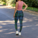 Rustic Pset Clan Campbell Green Blue Tartan Leggings<br><div class="desc">Upgrade uw traditionele winterkring met deze gedurfde,  donkerdere en kwaliteitsvolle leggings met het Campbell Scottish tartan-patroon. Ideaal voor de feestdagen en perfect voor alle winteractiviteiten,  trainingen of werkouts. Geweldige Schots ontwerp van Clan tartan.</div>