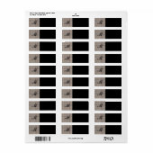 Rustic Pset Etiket (Full Sheet)