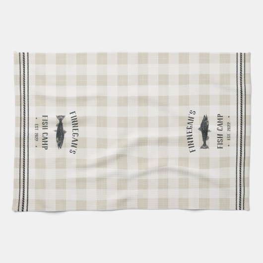 Rustic Pset Specialized Fish Camp Theedoek (Horizontaal)