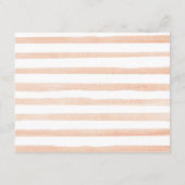 Rustic Pumpkin Floral Advice Kaart Baby shower (Achterkant)