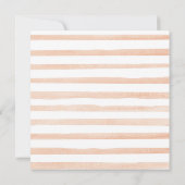 Rustic Pumpkin Herfst in Love Baby shower Kaart (Achterkant)