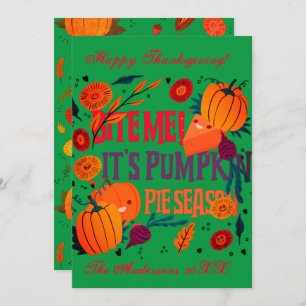 Rustic Pumpkin Pie Season Illustratie