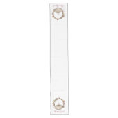 Rustic Pumpkin Thankful Table Runner Lange Tafelloper (Voorkant)