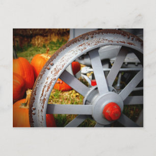 Rustic Pumpkins Briefkaart