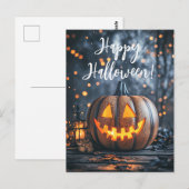 Rustic Pumpkins Halloween Wenskaart Briefkaart (Voorkant / Achterkant)