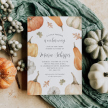 Rustic Pumpkins Herfst Baby shower