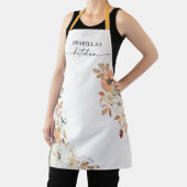 Rustic Pumpkins Thanksgiving All-Over Print Apron Schort (Insitu)