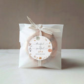 Rustic Pumpkins Thanksgiving Dinner Sticker