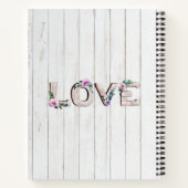 Rustic Purple Flowers Recipe Book for Grandmoeder Notitieboek