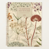 Rustic Queen Anne's Lace Planner (Voorkant)