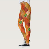 Rustic Quilt Patchwork Leggings (Links)
