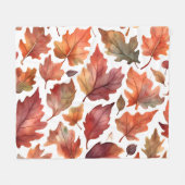 Rustic Radiance Patroonontwerp Fleece Deken (Voorkant (Horizontaal))