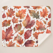 Rustic Radiance Patroonontwerp Sherpa Deken (Voorkant (horizontaal))