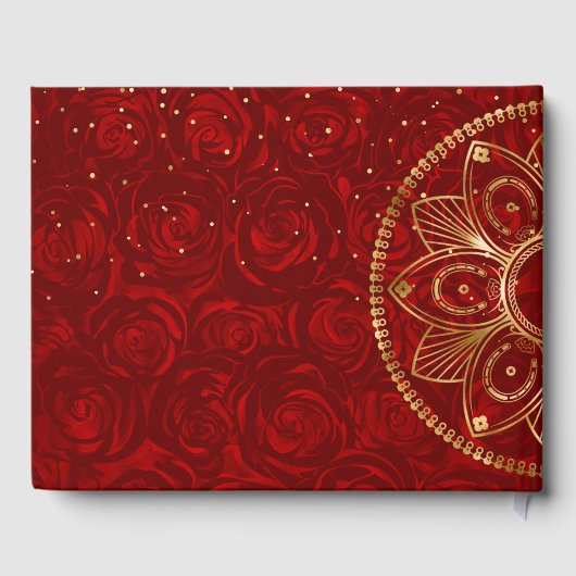 Rustic Ranchera Mexican Quinceanera Gastenboek (Achterkant)