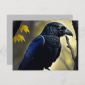 Rustic Raven - Natuur Guardian Briefkaart (Voorkant / Achterkant)