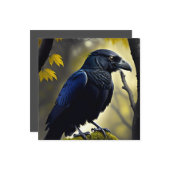 Rustic Raven - Natuur Guardian Kaart (Voorkant / Achterkant in situ)