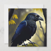 Rustic Raven - Natuur Guardian Kaart (Voorkant)