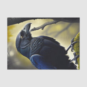 Rustic Raven - Natuur Guardian Tissuepapier