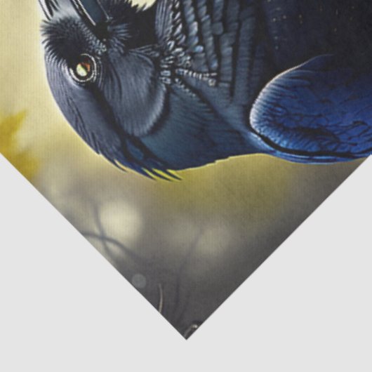 Rustic Raven - Natuur Guardian Tissuepapier (Detail)