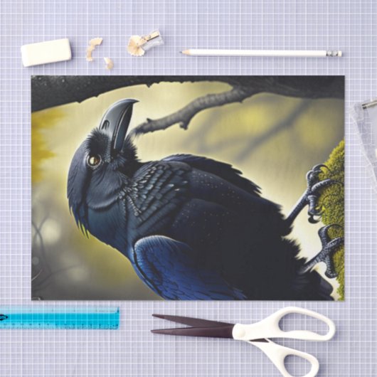 Rustic Raven - Natuur Guardian Tissuepapier (Craft)