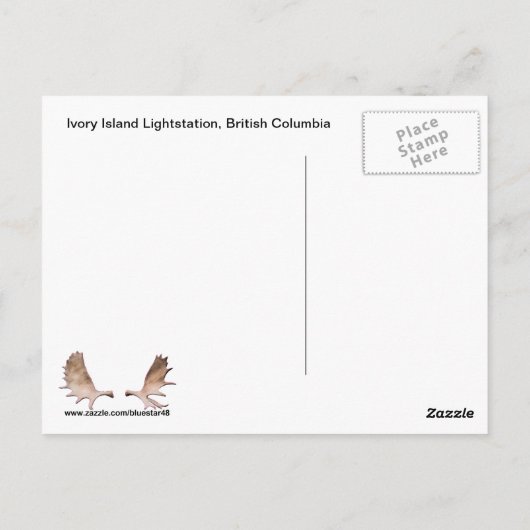 Rustic Raven op binnenste boog Briefkaart (Achterkant)