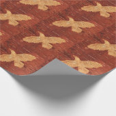 Rustic Raven op binnenste boog Cadeaupapier (Hoek)