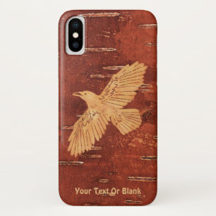 Rustic Raven op binnenste boog Case-Mate iPhone Case