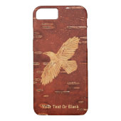 Rustic Raven op binnenste boog Case-Mate iPhone Case (Achterkant)