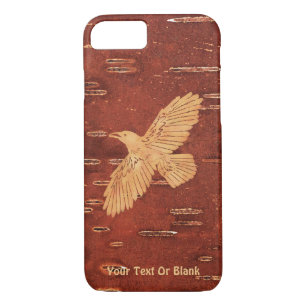 Rustic Raven op binnenste boog iPhone 8/7 Hoesje