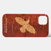Rustic Raven op binnenste boog Case-Mate iPhone Case (Achterkant (horizontaal))