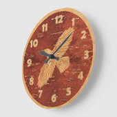 Rustic Raven op binnenste boog Grote Klok (Hoek)