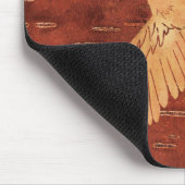 Rustic Raven op binnenste boog Muismat (Hoek)