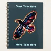 Rustic Raven op binnenste boog Planner (Voorkant)