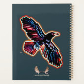 Rustic Raven op binnenste boog Planner (Achterkant)
