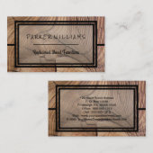Rustic Reclam Wood Furmo Business Visitekaartje (Voorkant / Achterkant)