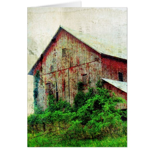 Rustic Red Barn (Voorkant)