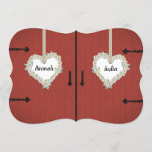 Rustic Red Barn en Daisies Country Wedding