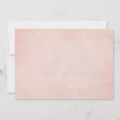 Rustic Red Birds Bridal Shower Invitations Kaart (Achterkant)