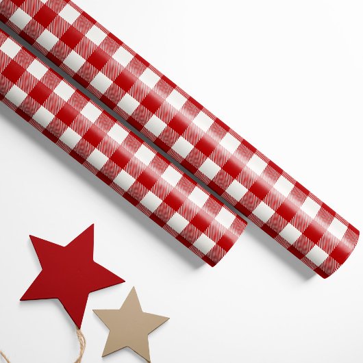 Rustic Red Buffalo Cadeaupapier