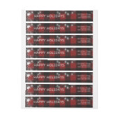 Rustic Red Buffalo Pset Holiday String Lights (Vel)