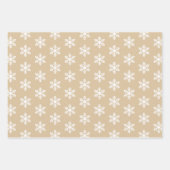 Rustic Red Buffalo Pset Merry kerst Pattern Inpakpapier Vel (Voorkant 3)