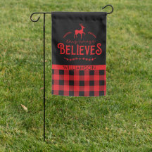 Rustic Red Buffalo Pset Reindeer Familienaam