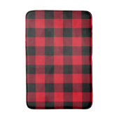 Rustic Red Buffalo Pset Simple Farmhouse Badmat (Voorkant Verticaal)