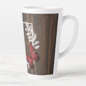 Rustic Red Butterfly - persoonlijke latte Mok (Rechts)