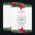 Rustic Red Frangipani Plumeria Wedding Invitations Kaart<br><div class="desc">Dit ontwerp bevat rode Frangipani/Plumeria bloemen. Een tropisch ontwerp dat elegant is omhuld met rode Frangipani-bloemen en zijn bladgroen. De namen van de bruid en de bruidegom worden benadrukt met de corresponderende rode kleur van de bloemen. De achterkant van het ontwerp bootst de andere kant na. Deze populaire tropische Hawaiiaanse...</div>