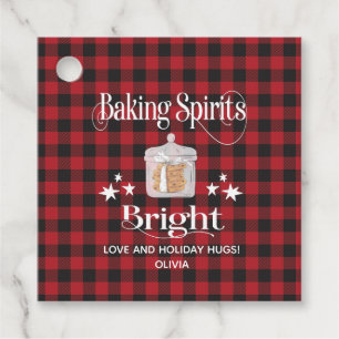 Rustic Red Pset Cookies Holiday Baking Classic Ro Bedankjes Labels