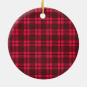 Rustic Red Truck - Buffalo Pset - Friends Family Keramisch Ornament (Achterkant)