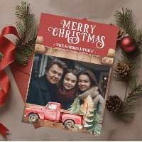 Rustic Red  Truck Foto