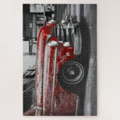 Rustic Red Truck Foto Legpuzzel (Verticaal)